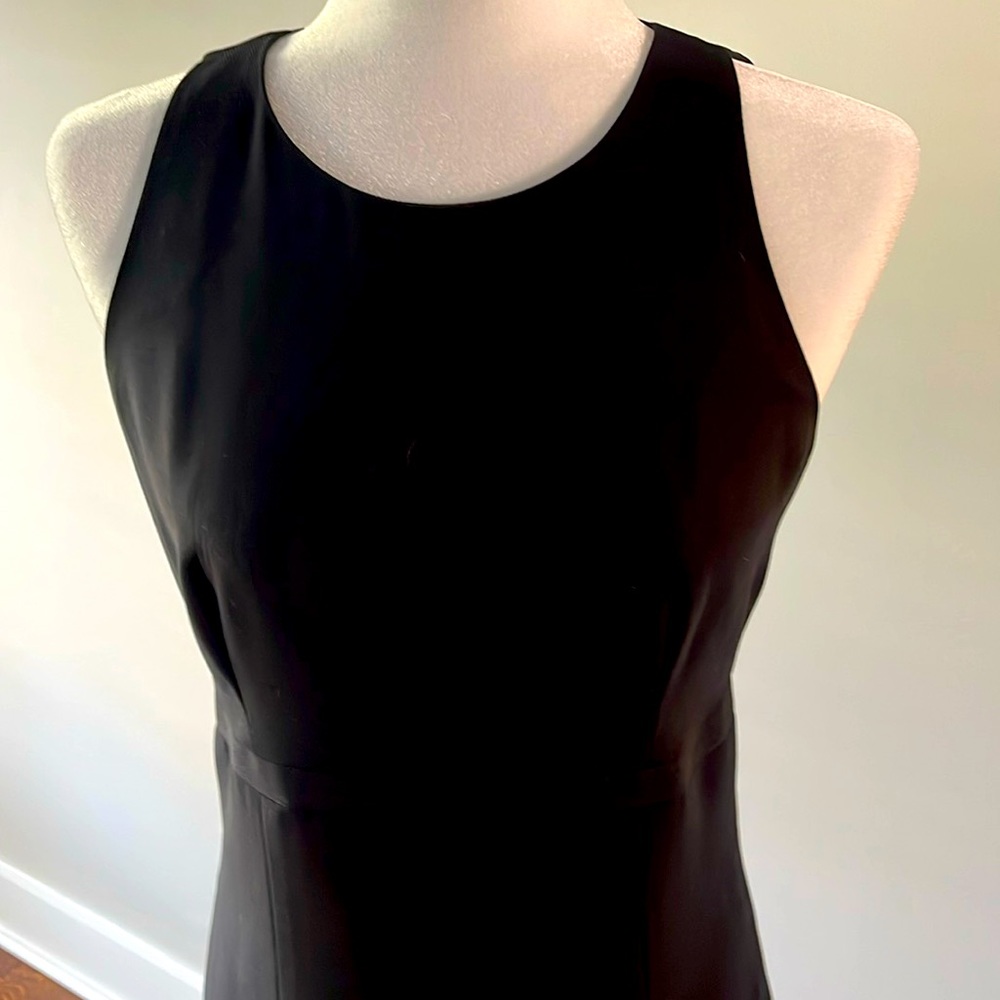 J crew sz 4 basic tailored black dress